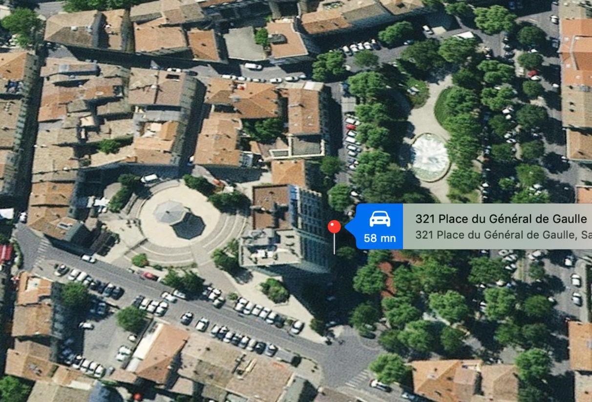Ferienwohnung Le Panoramique Salonais Exterior foto